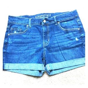 Stretch Jean shorts